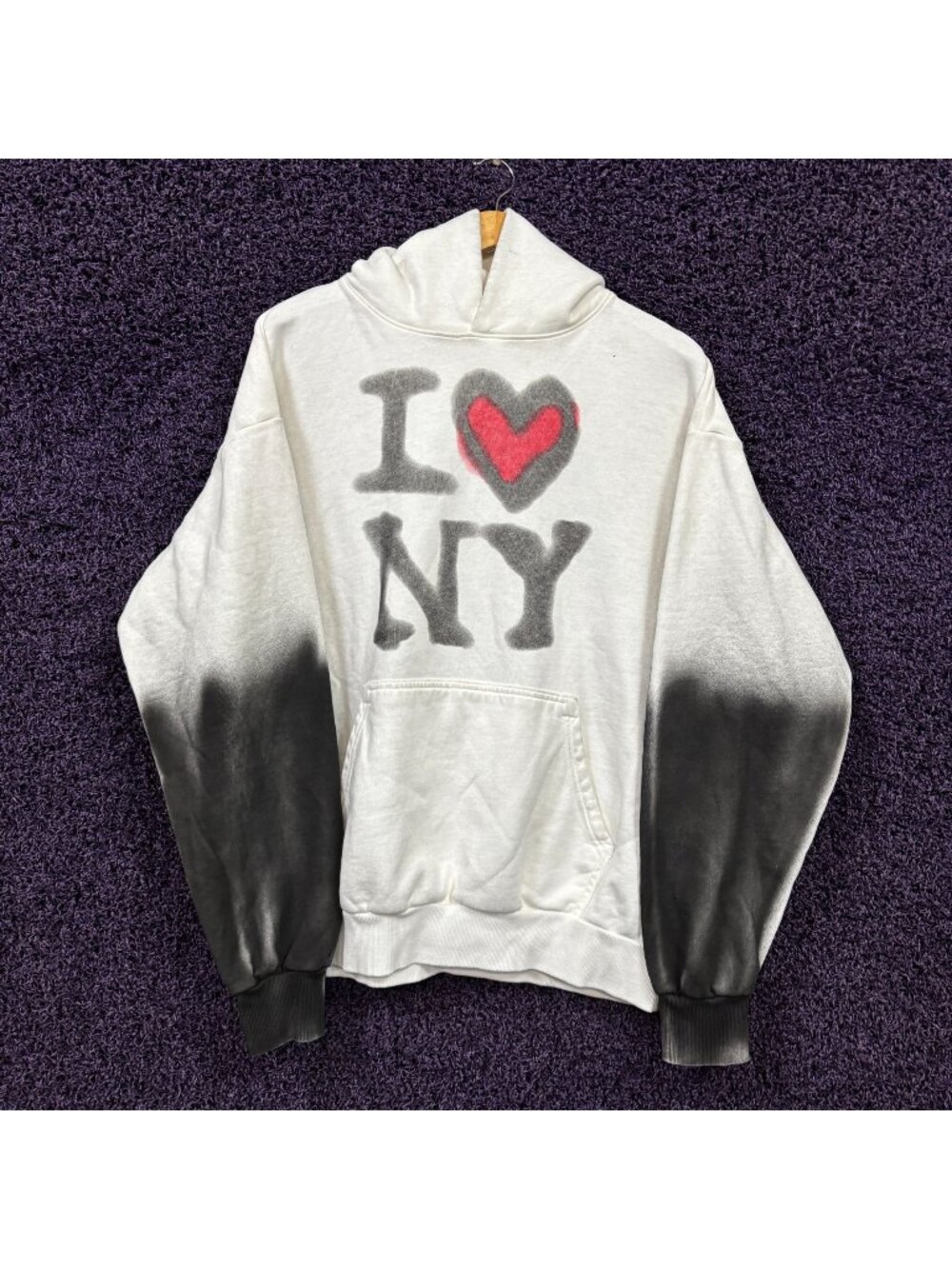Asap Rocky I Love NY Don't Be Dumb Hoodie Size Extra Large